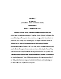Реферат: Lyndon Baines Johnson Essay Research Paper Lyndon